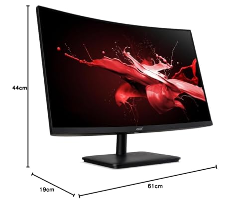 Monitor Gamer Acer Nitro ED270R 27" FHD 180Hz VA Curvo - UM.HE0AA.303 - Imagem 3