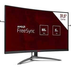 Monitor Gamer AOC Agon 31.5" FHD 165Hz VA Curvo - AG323FCXE