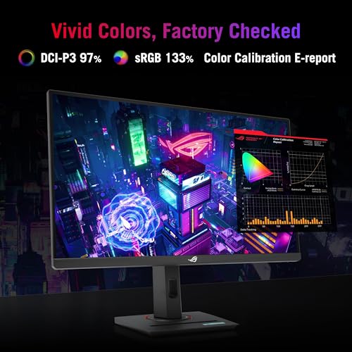 Monitor Gamer ASUS ROG Strix 27" QHD 180Hz IPS - XG27ACS - Imagem 3