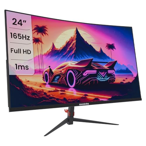 Monitor Gamer Concórdia CZ238F 24" FHD 165Hz VA Curvo - CZ238F