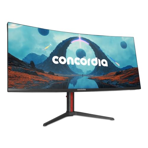 Monitor Gamer Concórdia UZ340 34" WQHD 165Hz VA Curvo - UZ340 - Imagem 1