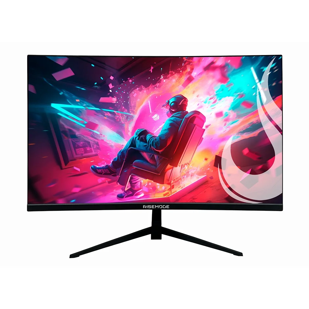 Monitor Gamer Rise Mode 27" QHD 180Hz IPS Curvo - RM-MOG-27C1802K-B - Imagem 1