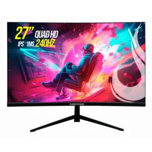Monitor Gamer Rise Mode 27" QHD 240Hz IPS Curvo - RM-MOG-27C2402K-B