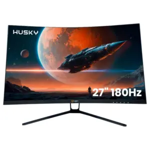 Monitor Gamer Husky Storm 27" FHD 180Hz VA Curvo - HGMT001