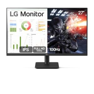 Monitor Gamer LG 27" FHD 100Hz IPS - 27MS500