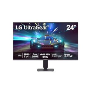 Monitor Gamer LG UltraGear 24" FHD 144Hz IPS - 24G411A-B