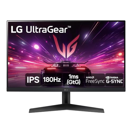 Monitor Gamer LG UltraGear 24" FHD 180Hz IPS - 24GS60F-B