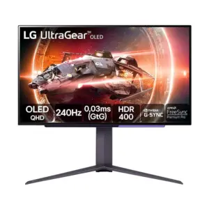 Monitor Gamer LG UltraGear 27" 2K QHD 240Hz OLED - 27GS95QE-B