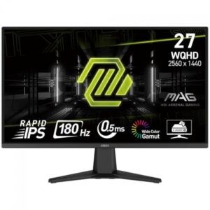 Monitor Gamer MSI MAG 27" QHD 180Hz IPS - 275QF