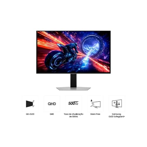 Monitor Gamer Samsung Odyssey OLED G6 27" QHD 500Hz OLED - G6 - Imagem 3