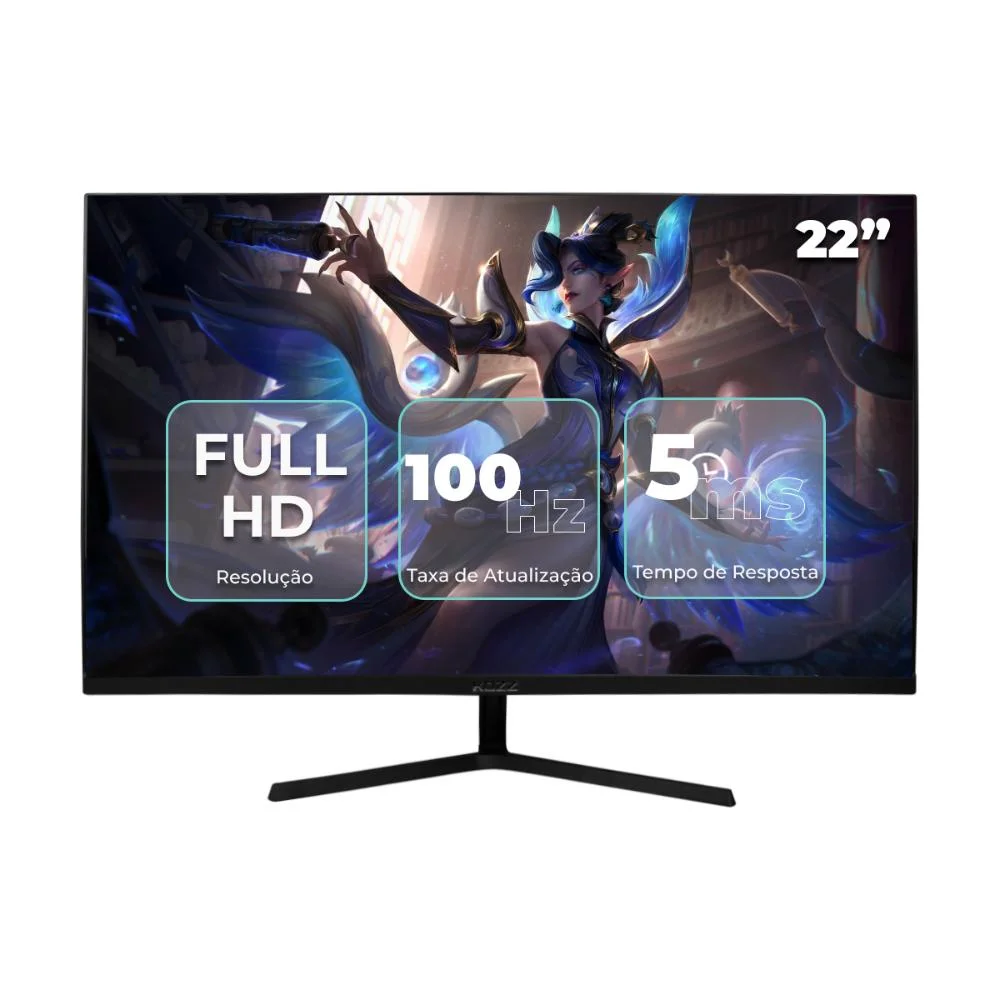 Monitor Gamer Generico 22" FHD 100Hz TN - 22B - Imagem 4