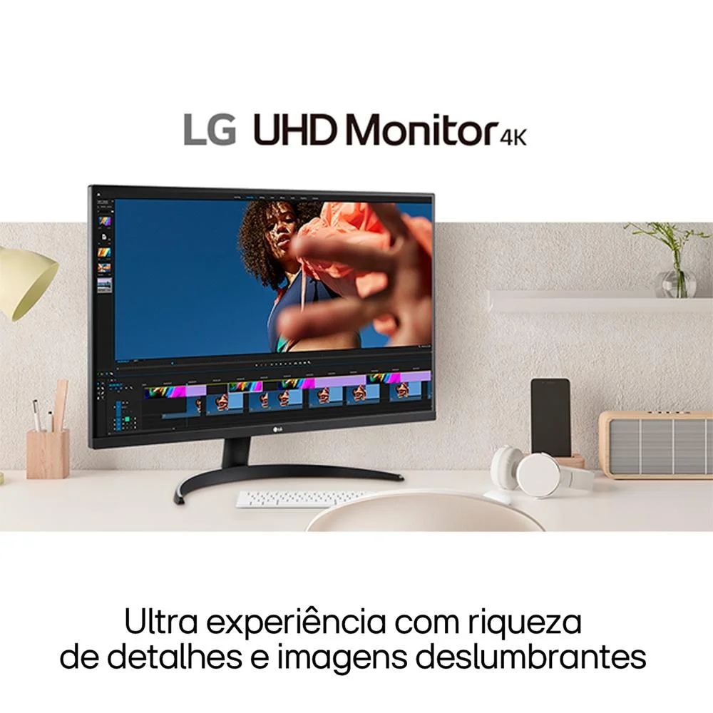 Monitor Profissional LG 32" 4K 60Hz VA - 32UR500-B - Imagem 3