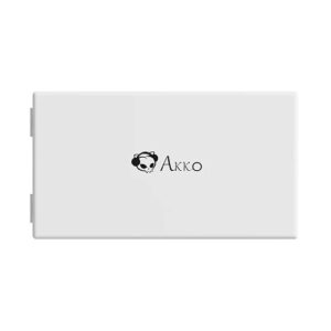 Caixa para Armazenamento de Keycaps Akko Branco