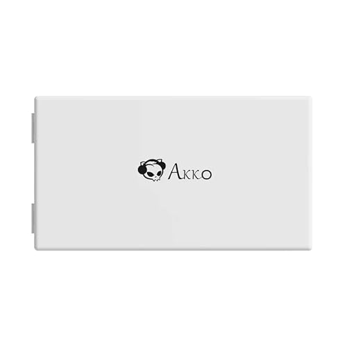 Caixa para Armazenamento de Keycaps Akko Branco
