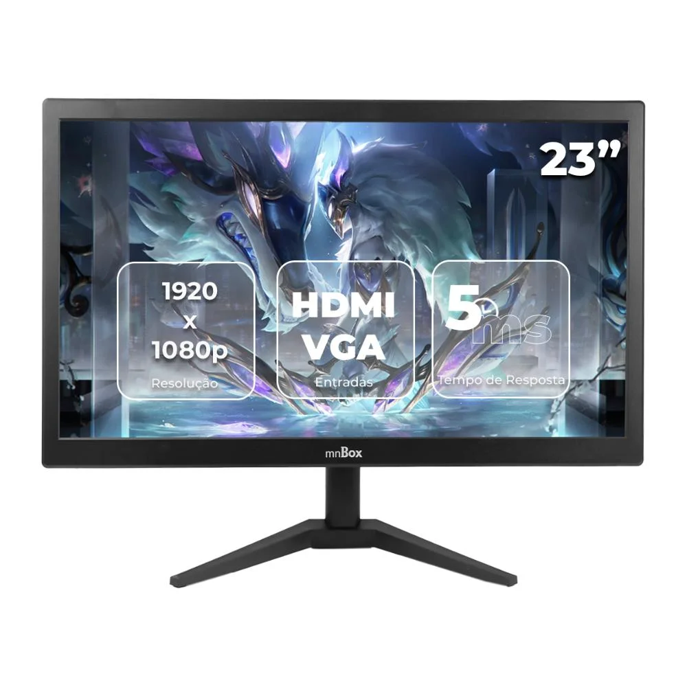Monitor Gamer Generico 23" FHD 60Hz TN - 23G - Imagem 1