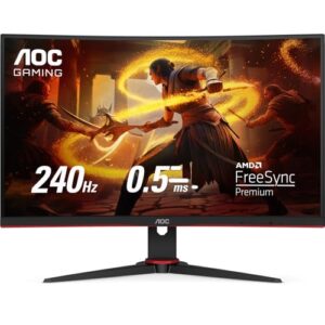 Monitor Gamer AOC 27" FHD 240Hz VA Curvo - C27G2ZE