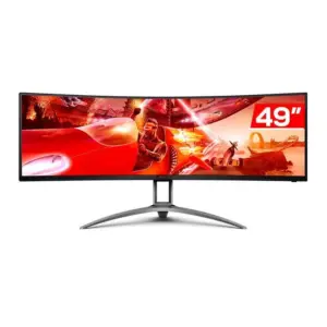 Monitor Gamer AOC Agon 49" DFHD 144Hz VA Curvo - AG493QCX