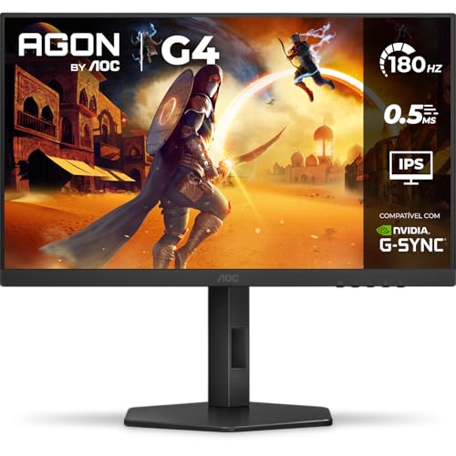 Monitor Gamer AOC G4 27" FHD 180Hz IPS - 27G4/P