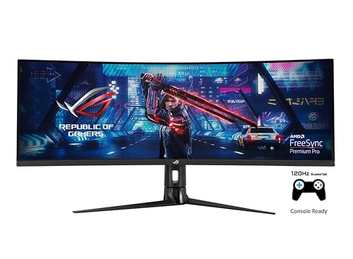 Monitor Gamer ASUS ROG Strix 49" DFHD 144Hz VA Curvo - XG49VQ - Imagem 1