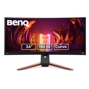 Monitor Gamer BenQ Mobiuz 34" WQHD 144Hz VA Curvo - EX3410R