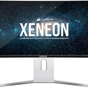 Monitor Gamer Corsair Xeneon 34" WQHD 240Hz OLED Curvo - CM-9030005-NA