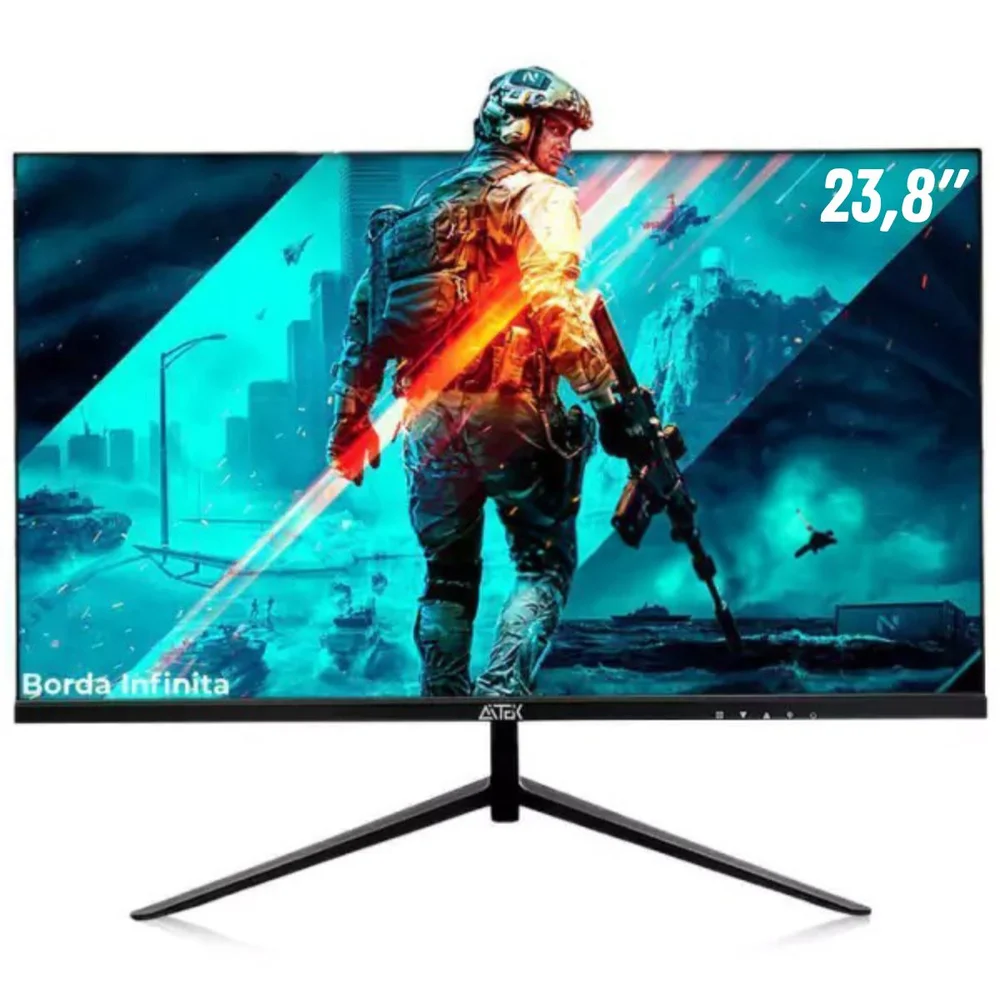 Monitor Gamer Delta 24" FHD 75Hz TN - DELTA-M2410 - Imagem 1