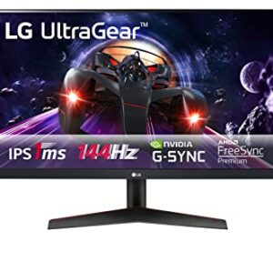 Monitor Gamer LG UltraGear 24" FHD 144Hz IPS - 24GN600