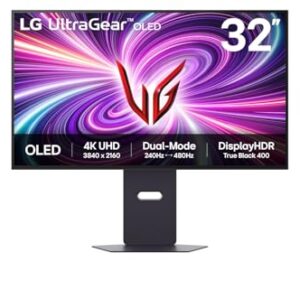 Monitor Gamer LG UltraGear 32" 4K 480Hz OLED - 32GS95UV