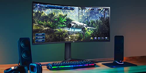 Monitor Gamer LG UltraGear 34″ 2K WQHD 160Hz VA Curvo – 34GP63A-B - Imagem 3