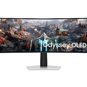 Monitor Gamer Samsung Odyssey G9 49" DQHD 240Hz OLED Curvo - LS49CG930SLXZD
