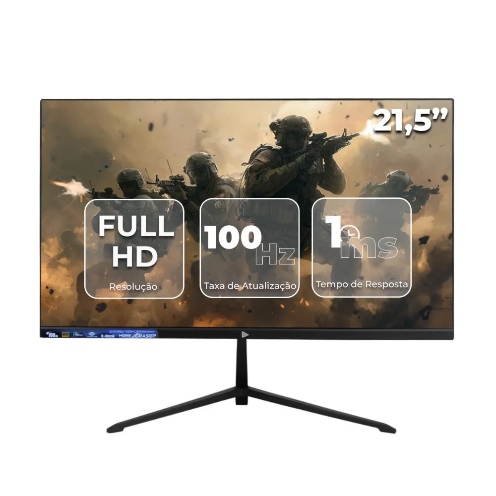 Monitor Gamer Generico 21.5" FHD 100Hz TN - 21B - Imagem 1