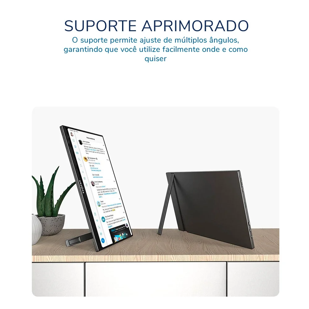 Monitor Portátil Arzopa A1T 15.6" FHD 60Hz IPS Touch - A1T - Imagem 3