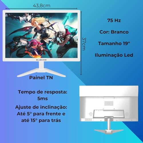 Monitor Profissional Generico 21.5" FHD 60Hz TN - 21B - Imagem 1