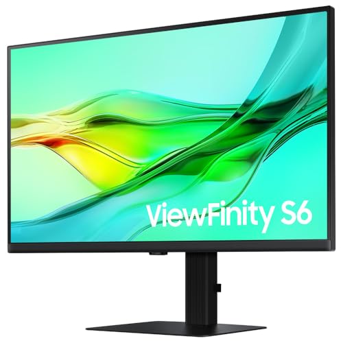 Monitor Profissional Samsung ViewFinity S6 27" QHD 100Hz IPS - S6 - Imagem 1