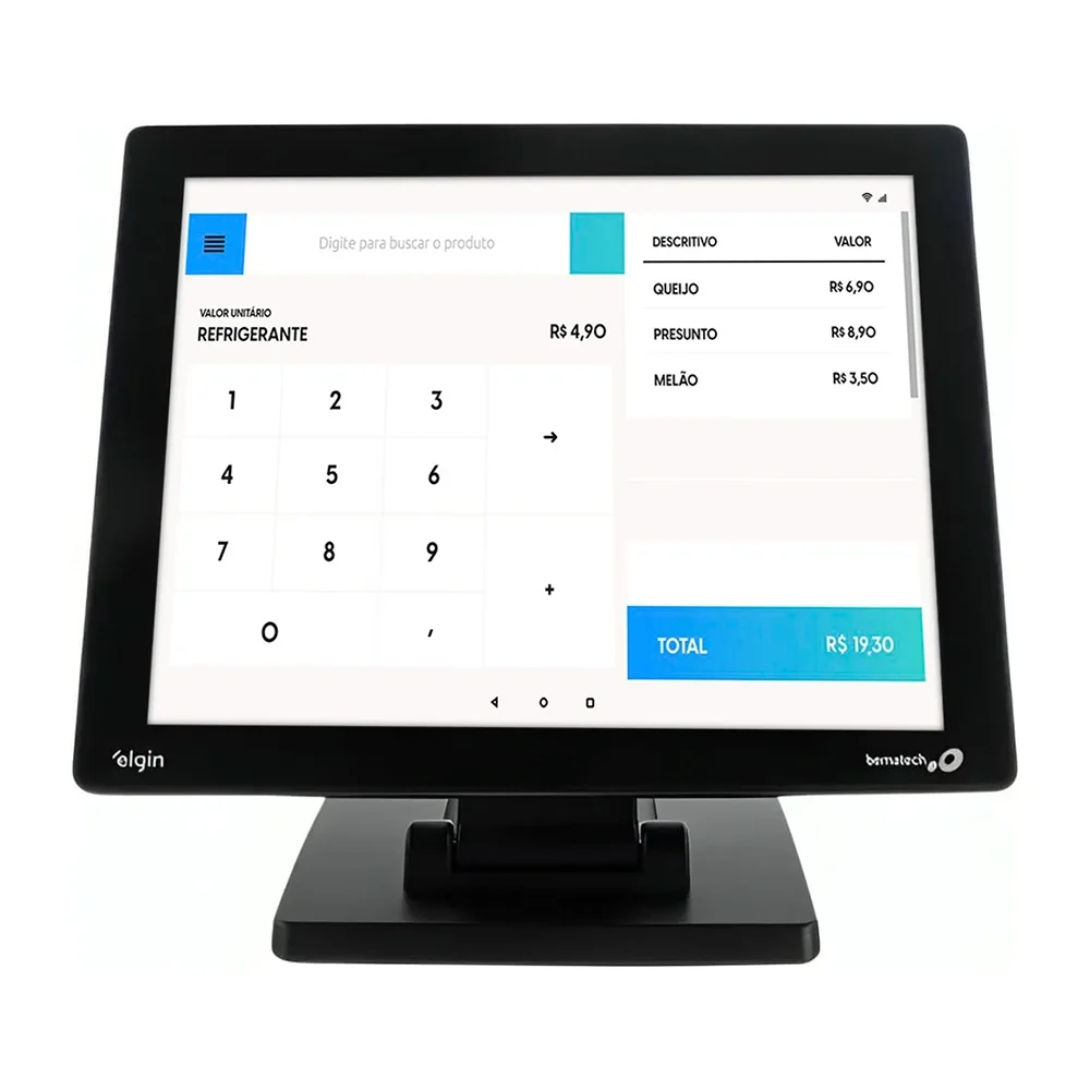 Monitor Profissional Elgin CM-15N 15" HD 60Hz TN Touch - CM-15N - Imagem 3