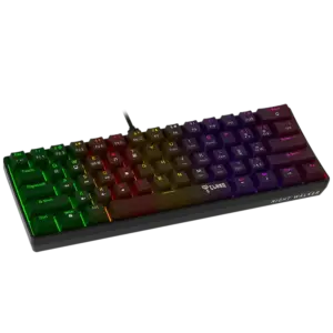 Teclado Mecânico Gamer Clanm Night Walker V2 RGB 60%