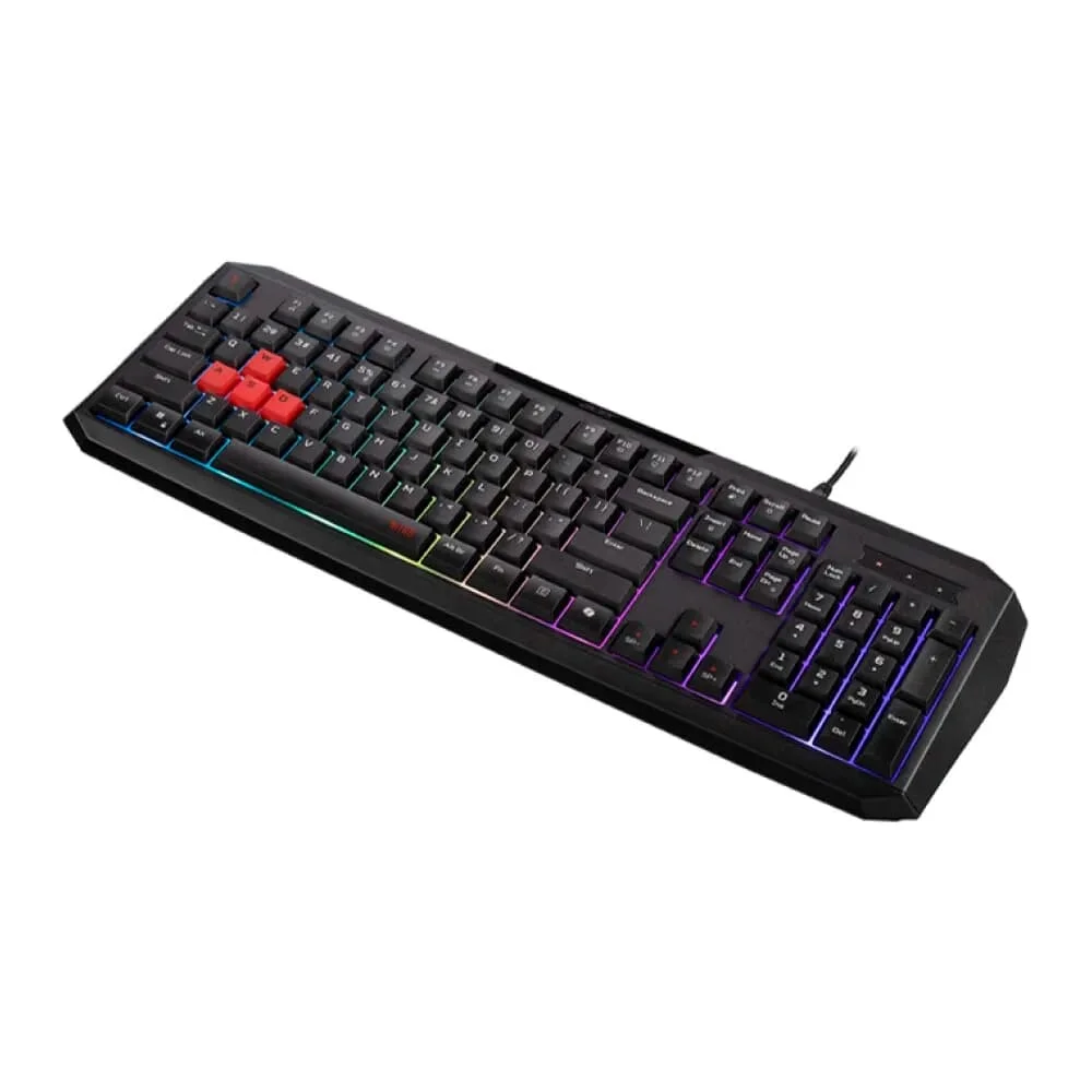 Teclado Gamer Acer Nitro NKW100 RGB Membrana USB ABNT2 Preto GP.KBD11.05F - Imagem 2