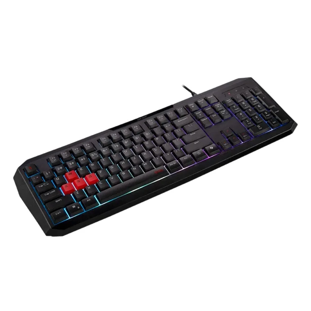 Teclado Gamer Acer Nitro NKW100 RGB Membrana USB ABNT2 Preto GP.KBD11.05F - Imagem 3