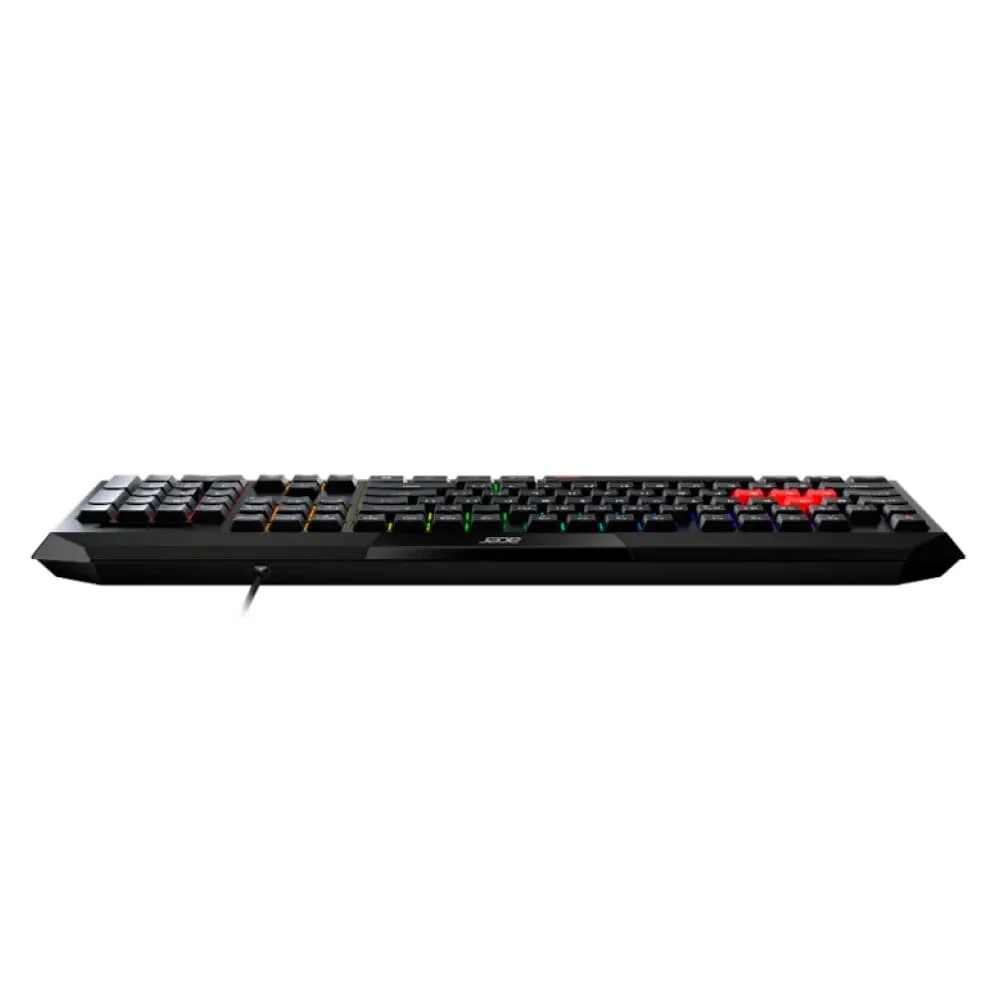 Teclado Gamer Acer Nitro NKW100 RGB Membrana USB ABNT2 Preto GP.KBD11.05F - Imagem 4