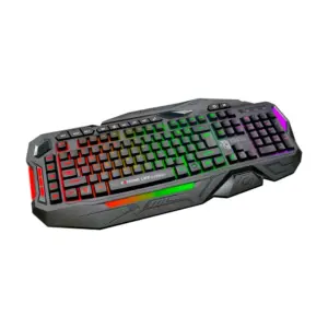 Teclado Membrana Gamer ELG TGDM LED RGB Chroma 120 Teclas Anti-Ghost ABNT2