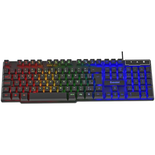 Teclado Gamer Evolut Hawke Com Fio EG206 - Imagem 4