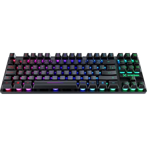 Teclado Gamer Fortrek Fearless 80 TKL Preto - Imagem 2
