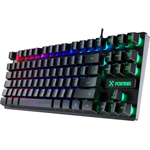 Teclado Gamer Fortrek Fearless 80 TKL Preto - Imagem 4