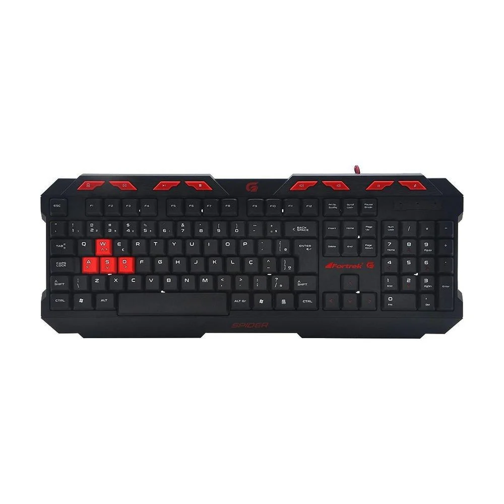 Teclado Gamer Fortrek Spider Resistente à Água ABNT2 GK706 - Imagem 1