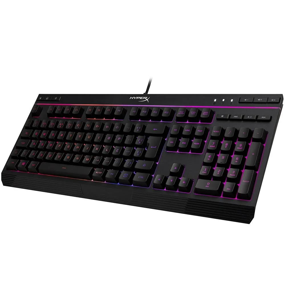 Teclado Gamer HyperX Alloy Core RGB ABNT2 Preto HX-KB5ME2-BR - Imagem 4