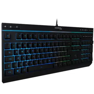 Teclado Gamer HyperX Alloy Core RGB ABNT2 Preto HX-KB5ME2-BR