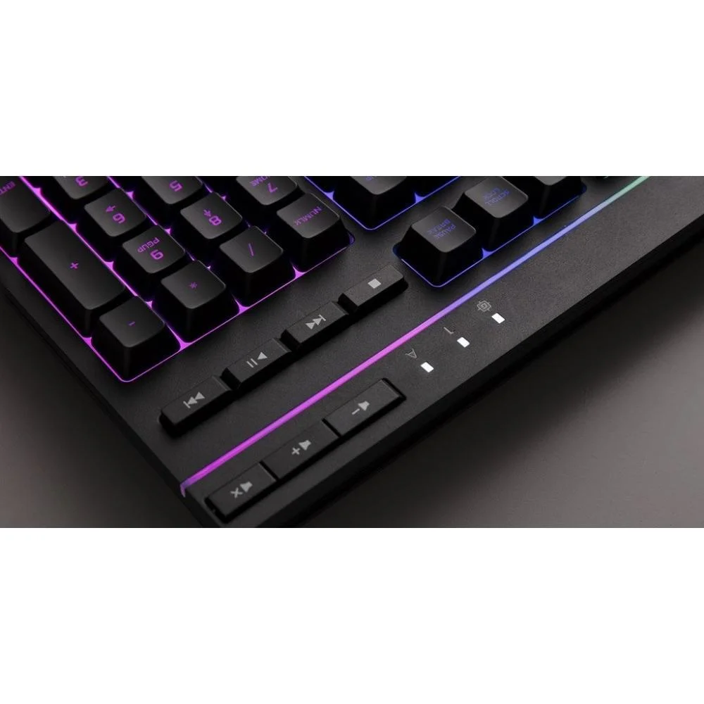 Teclado Gamer HyperX Alloy Core RGB Membrana Preto HX-KB5ME2-BR - Imagem 2