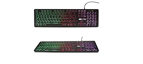 Teclado Gamer Knup KP-2059 LED RGB USB ABNT2 - Imagem 1