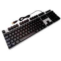 Teclado Gamer Lehmox LEY-2087 RGB Teclas Flutuantes USB ABNT Preto - Imagem 4