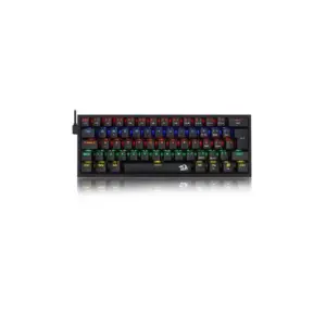Teclado Mecânico Gamer Redragon Fizz ABNT2 Preto K617-R-B
